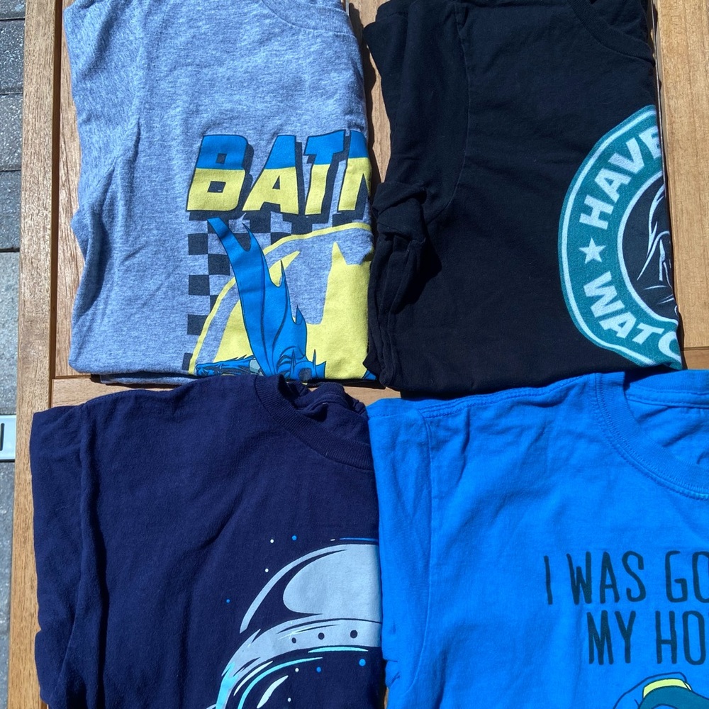 Assortment of T-shirt’s for boys (14/16)